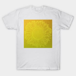 Radiant Yellow Sunflower T-Shirt